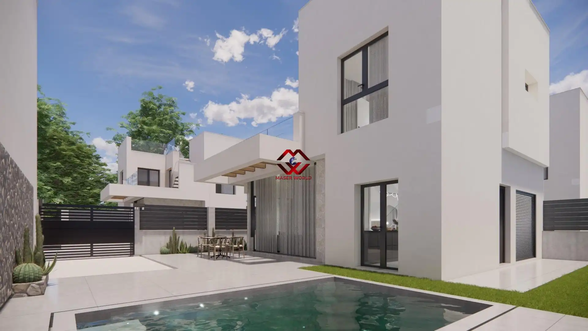 Chalet con piscina en venta en Los Montesinos