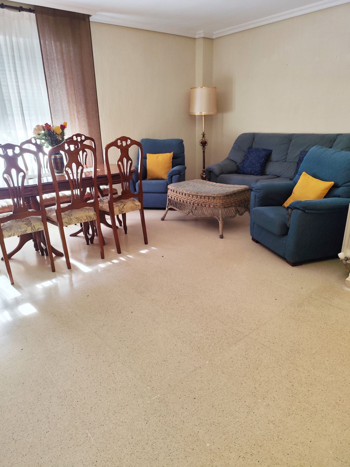 Sala de estar de Piso en venta en Palencia Capital con Calefacción y Terraza