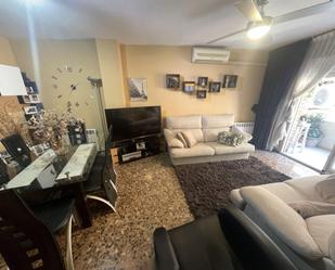 Living room of Flat for sale in Castellón de la Plana / Castelló de la Plana  with Air Conditioner, Storage room and Furnished