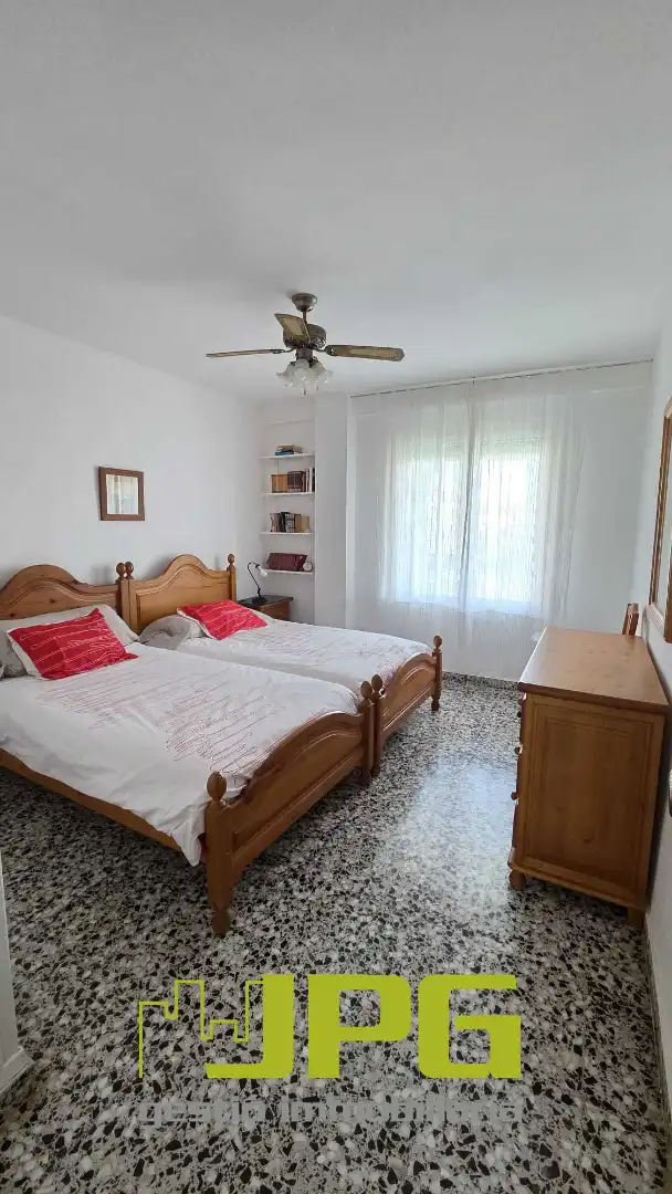 Bedroom of Flat for sale in El Campello  with Air Conditioner, Terrace and Furnished