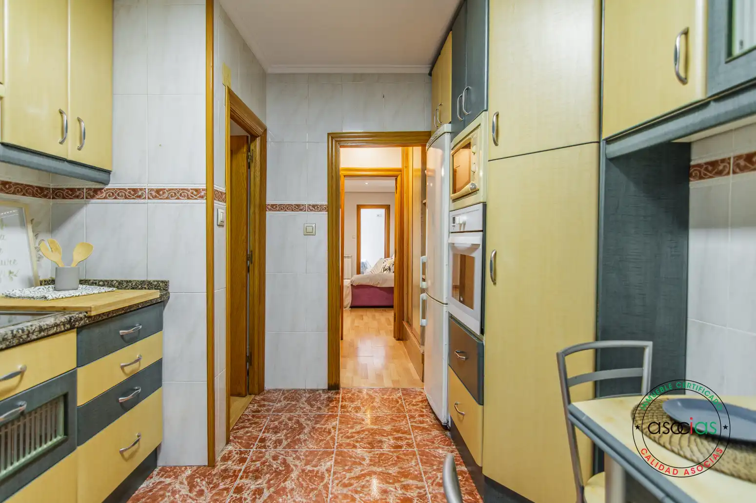 Cuina de Pis en venda en Gijón  amb Calefacció i Parquet