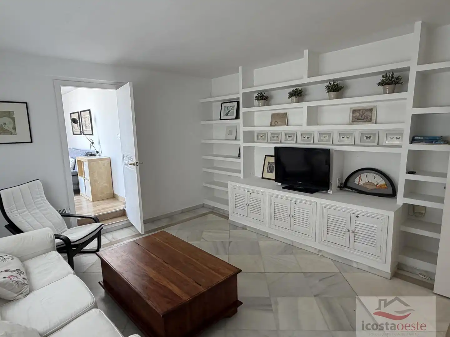 Wohnzimmer von Dachboden zum Verkauf in Cádiz mit Klimaanlage, Heizung und Terrasse