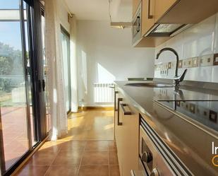 Cuina de Dúplex en venda en Cirueña amb Calefacció, Jardí privat i Terrassa
