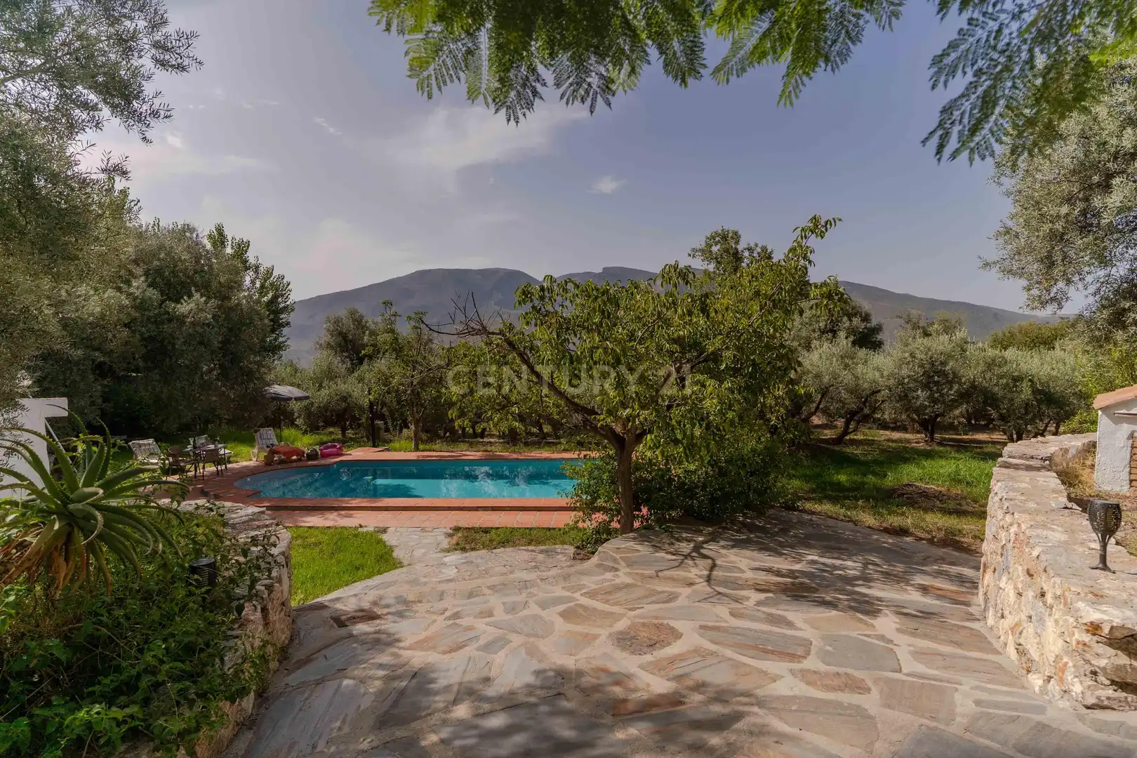Garden of Houses for sale in Órgiva  with Private garden and Swimming Pool