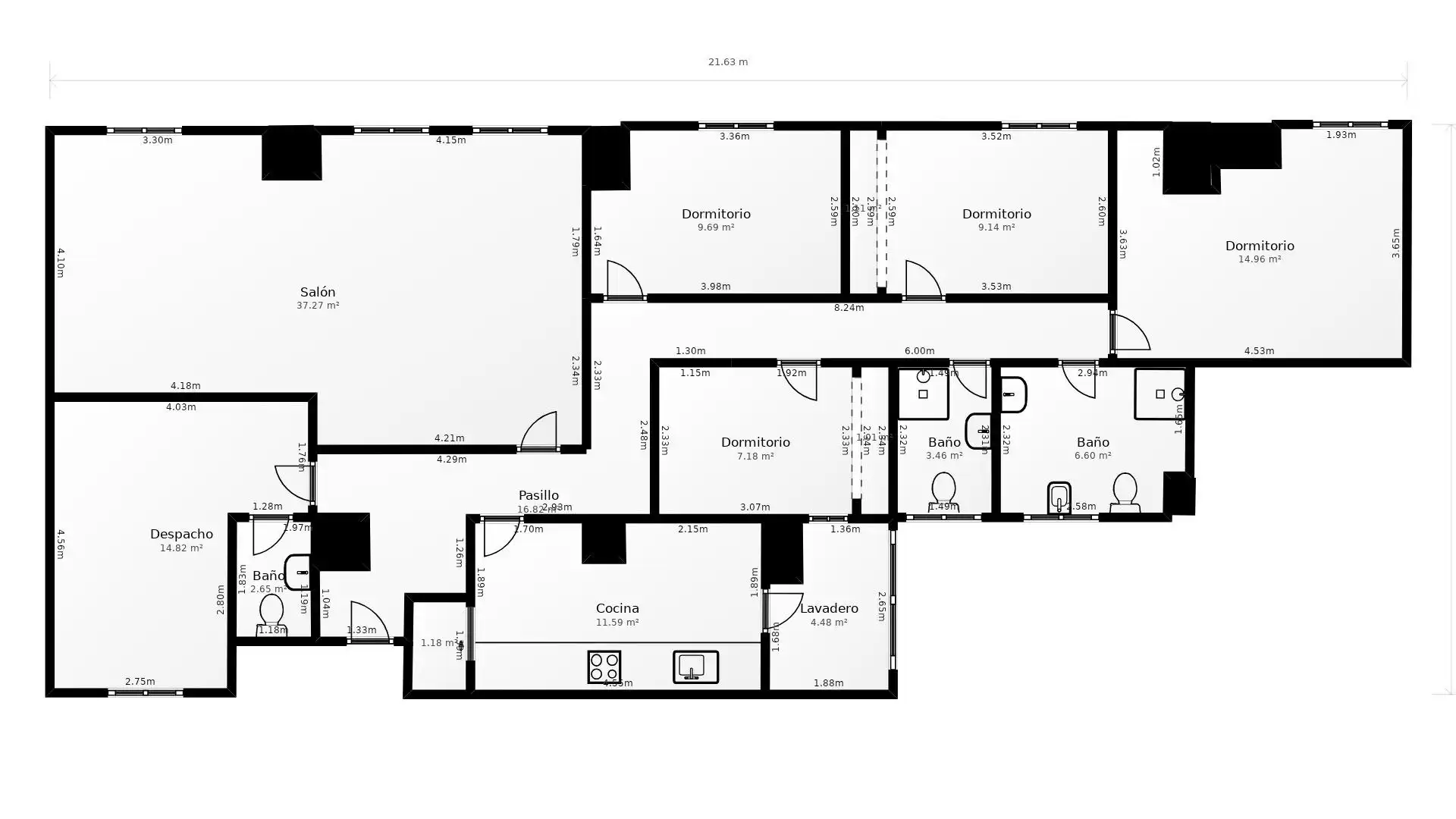 Flat with lift for sale in Calle de la Virgen de la Capilla 10, imagen 24
