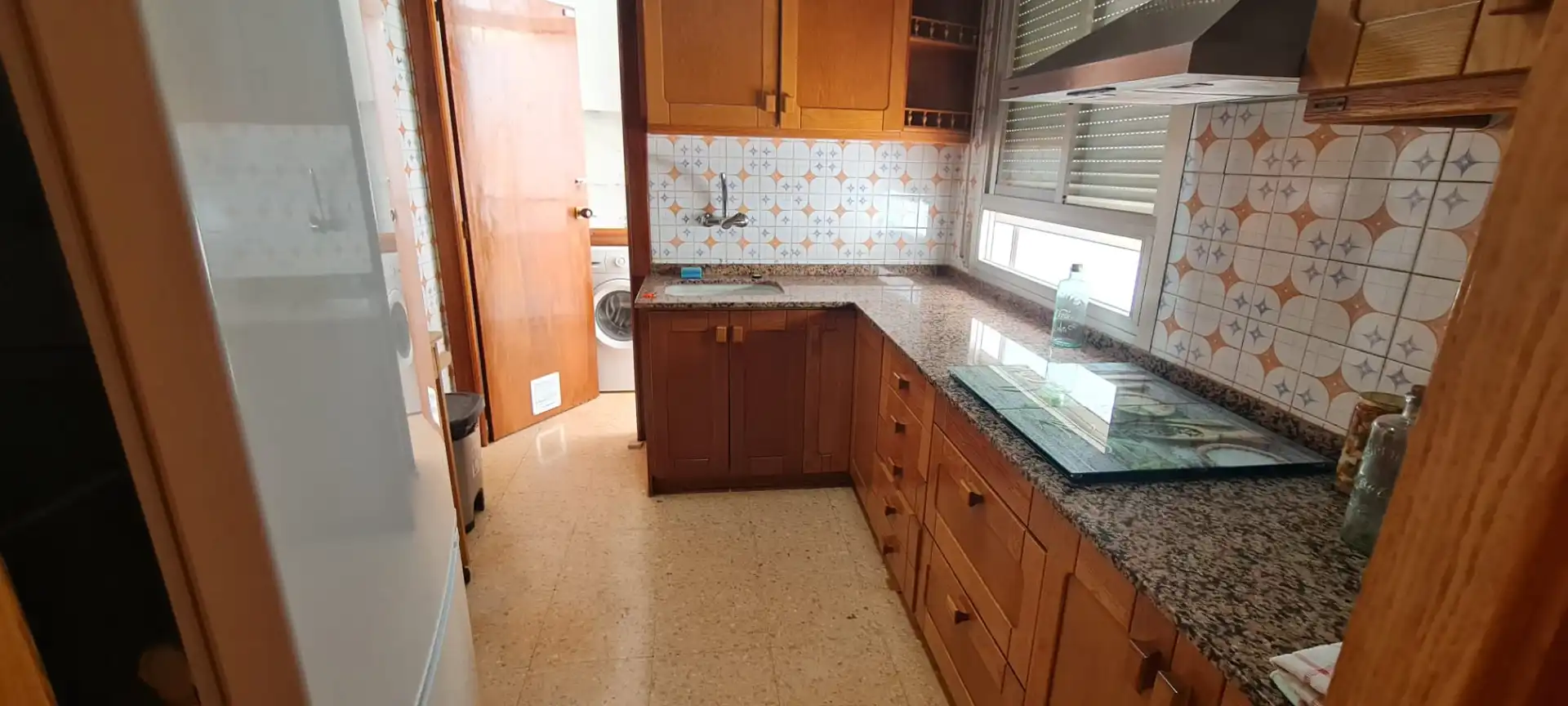 Cocina de Piso de alquiler en La Vall d'Uixó con Amueblado, Lavadora y Microondas