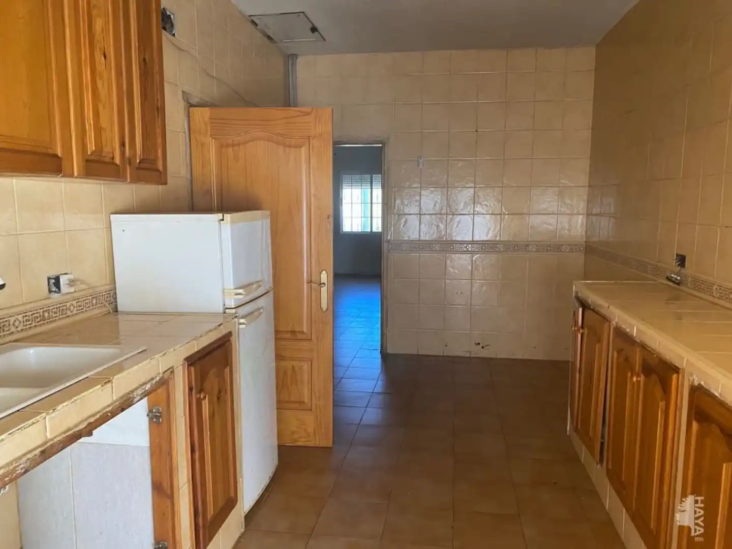 Cocina de Casa adosada en venta en Porzuna con Calefacción y Terraza