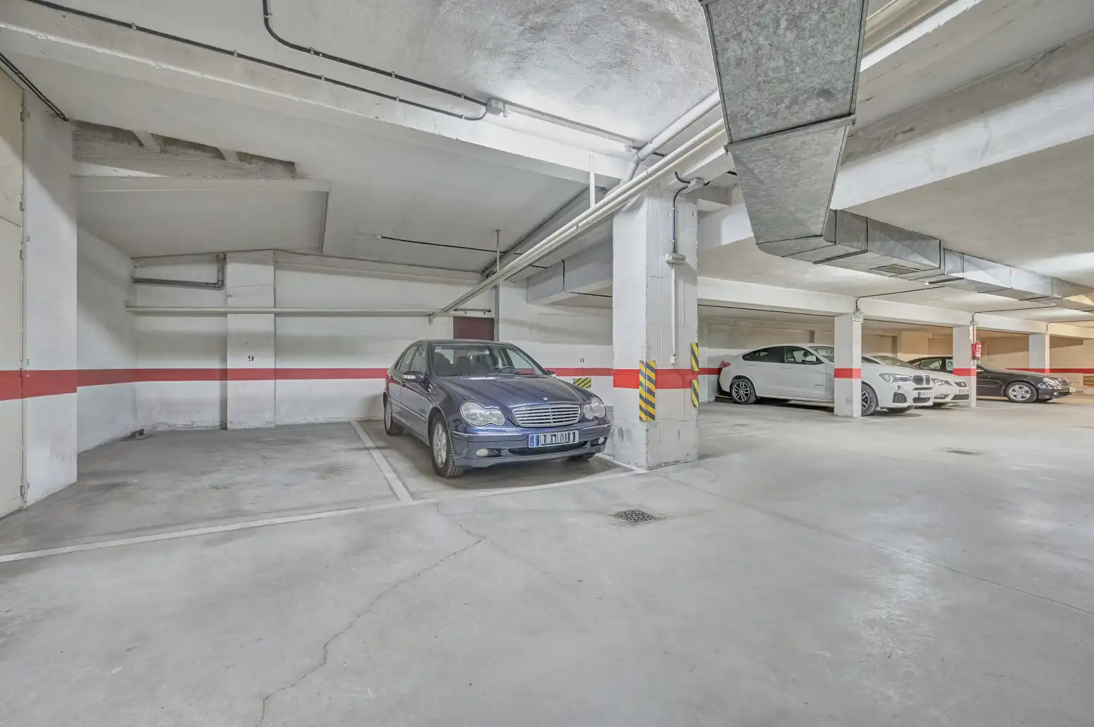 Parking of Flat for sale in  Pamplona / Iruña  with Air Conditioner, Heating and Parquet flooring