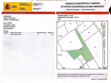 Terreno rustico in vendita a Calle Polígono H