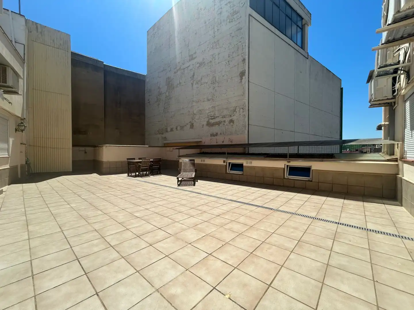 Terrasse von Dachboden zum Verkauf in Granollers mit Klimaanlage, Heizung und Terrasse