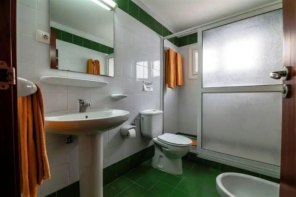 Bathroom of Apartments for sale in Mogán  with Air Conditioner, Private garden and Terrace