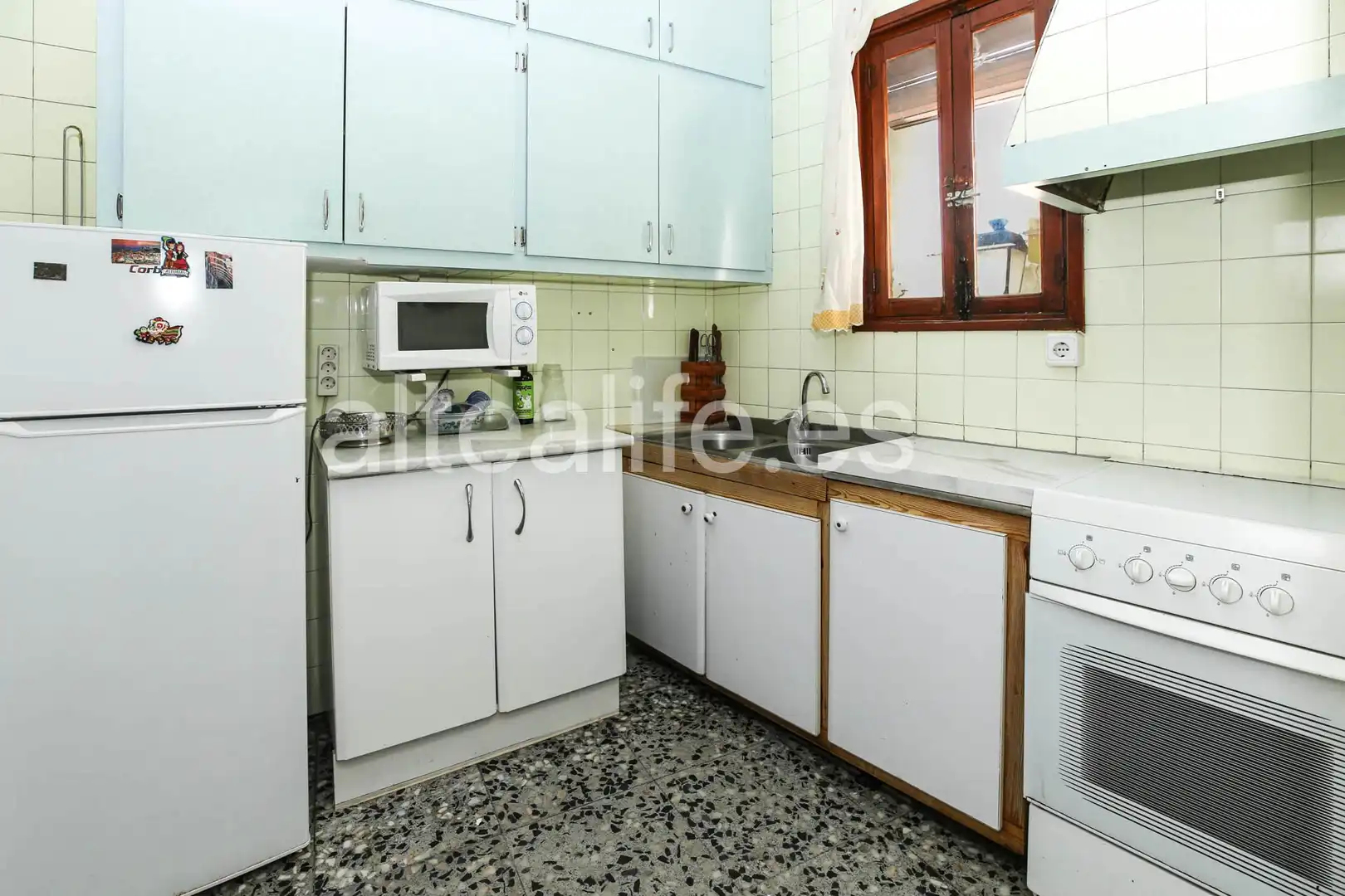 Cocina de Casa adosada en venta en Polop con Aire acondicionado, Trastero y Balcón