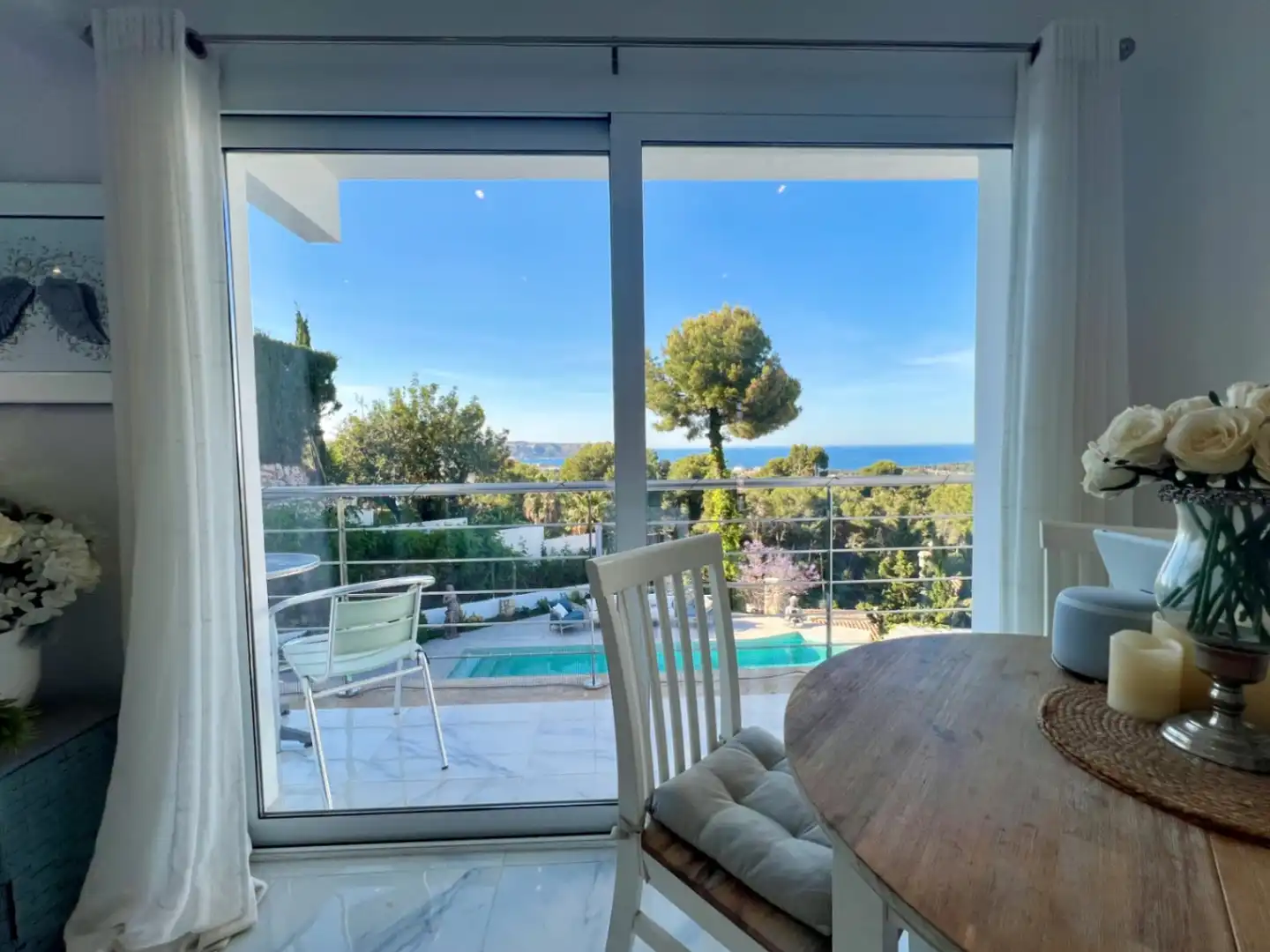 Exterior view of Houses for sale in Jávea / Xàbia  with Air Conditioner, Heating and Terrace