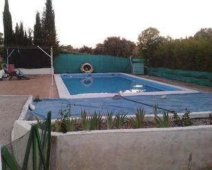 Swimming pool of House or chalet for sale in Plasencia  with Air Conditioner, Heating and Storage room