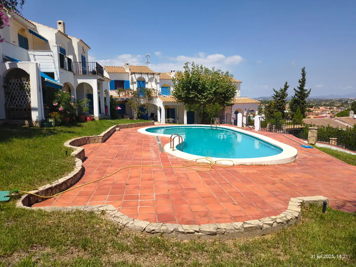 Piscina de Casa adosada en venta en Peñíscola / Peníscola con Terraza, Trastero y Amueblado
