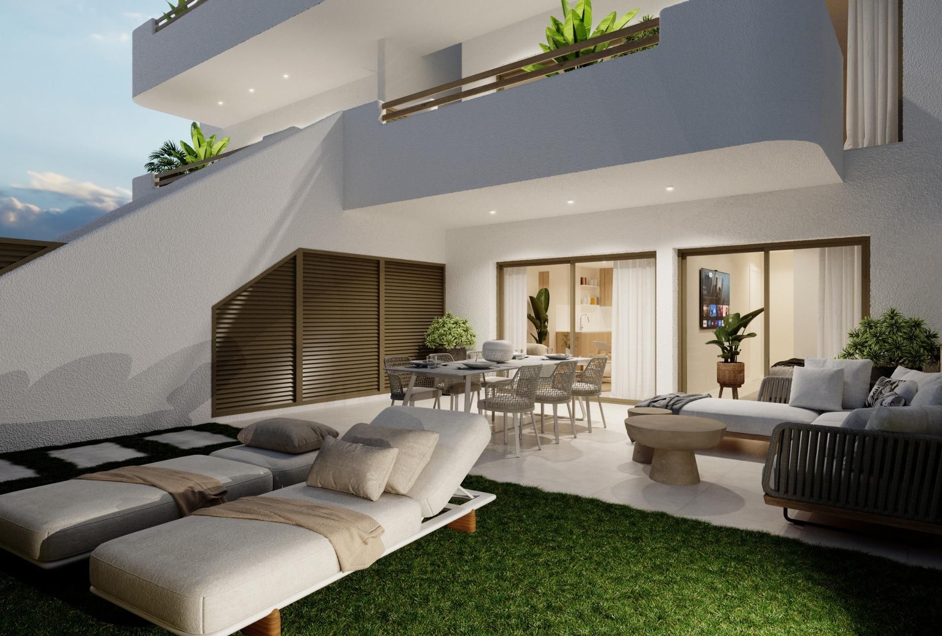 Terrace of House or chalet for sale in San Pedro del Pinatar  with Private garden, Terrace and Swimming Pool
