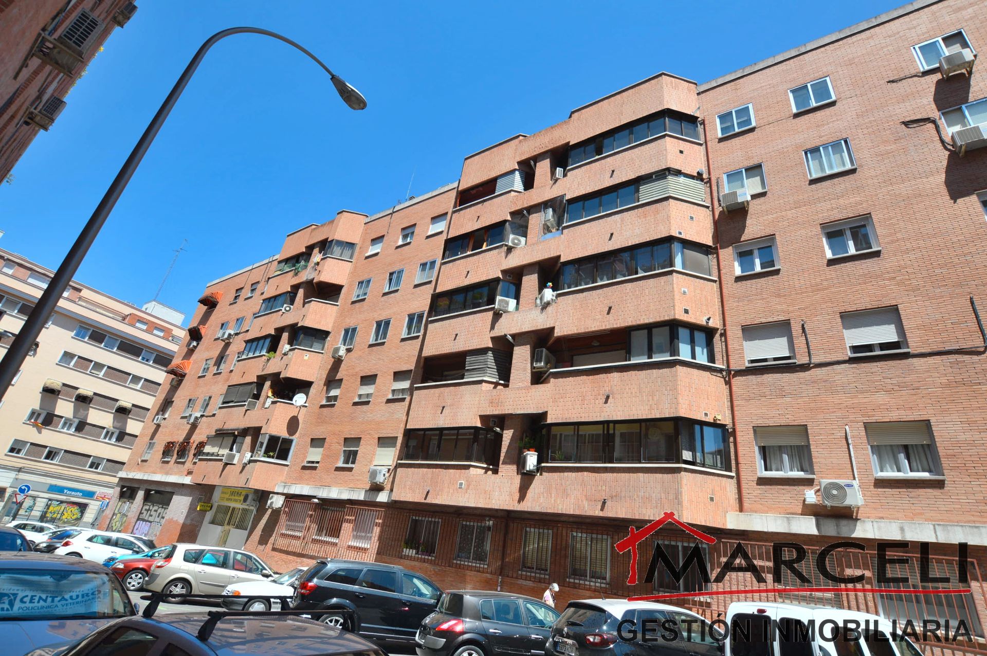Exterior view of Flat for sale in  Madrid Capital  with Air Conditioner, Heating and Parquet flooring