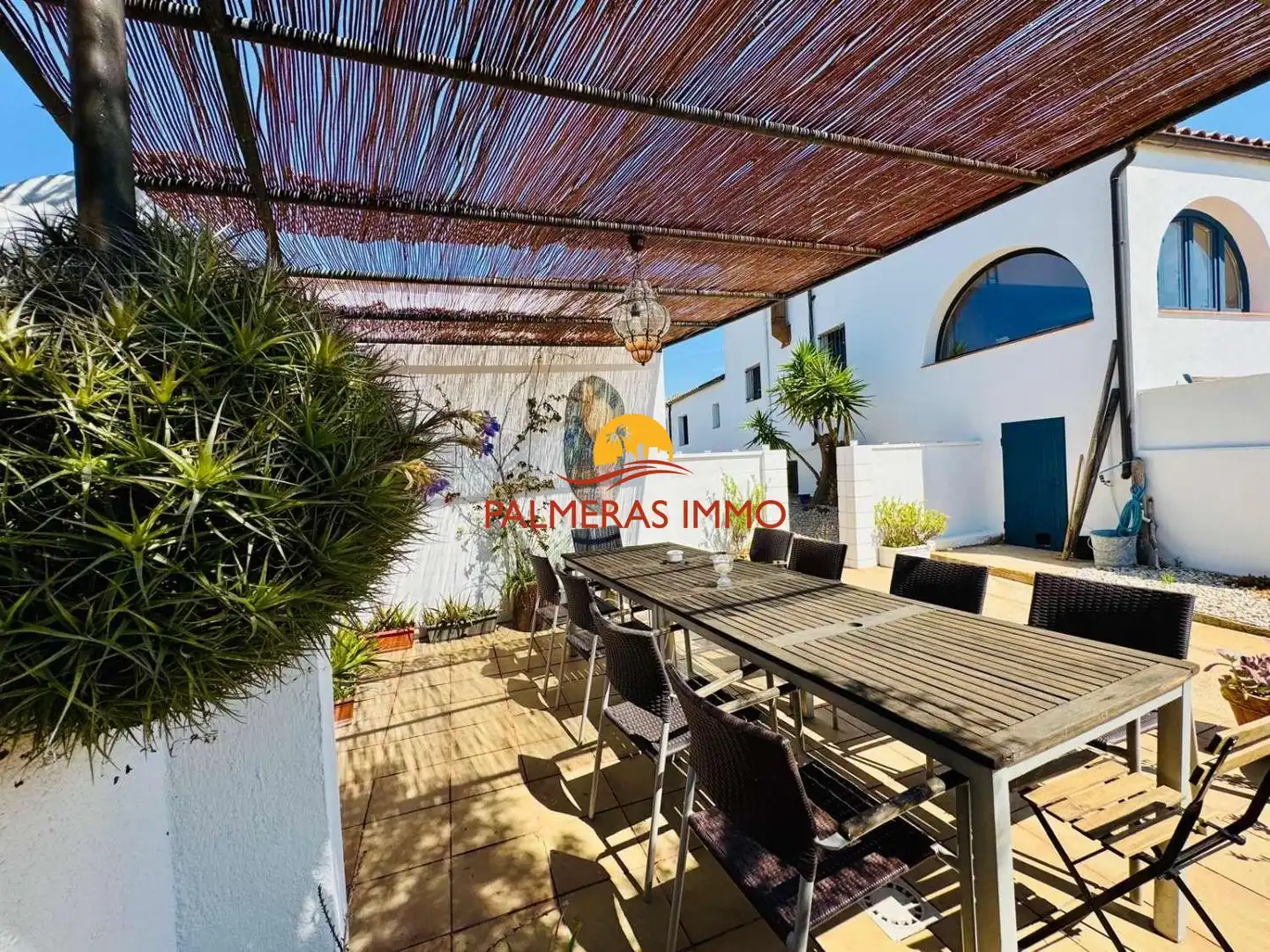 Terraza de Finca rústica en venta en L'Ametlla de Mar  con Trastero y Piscina
