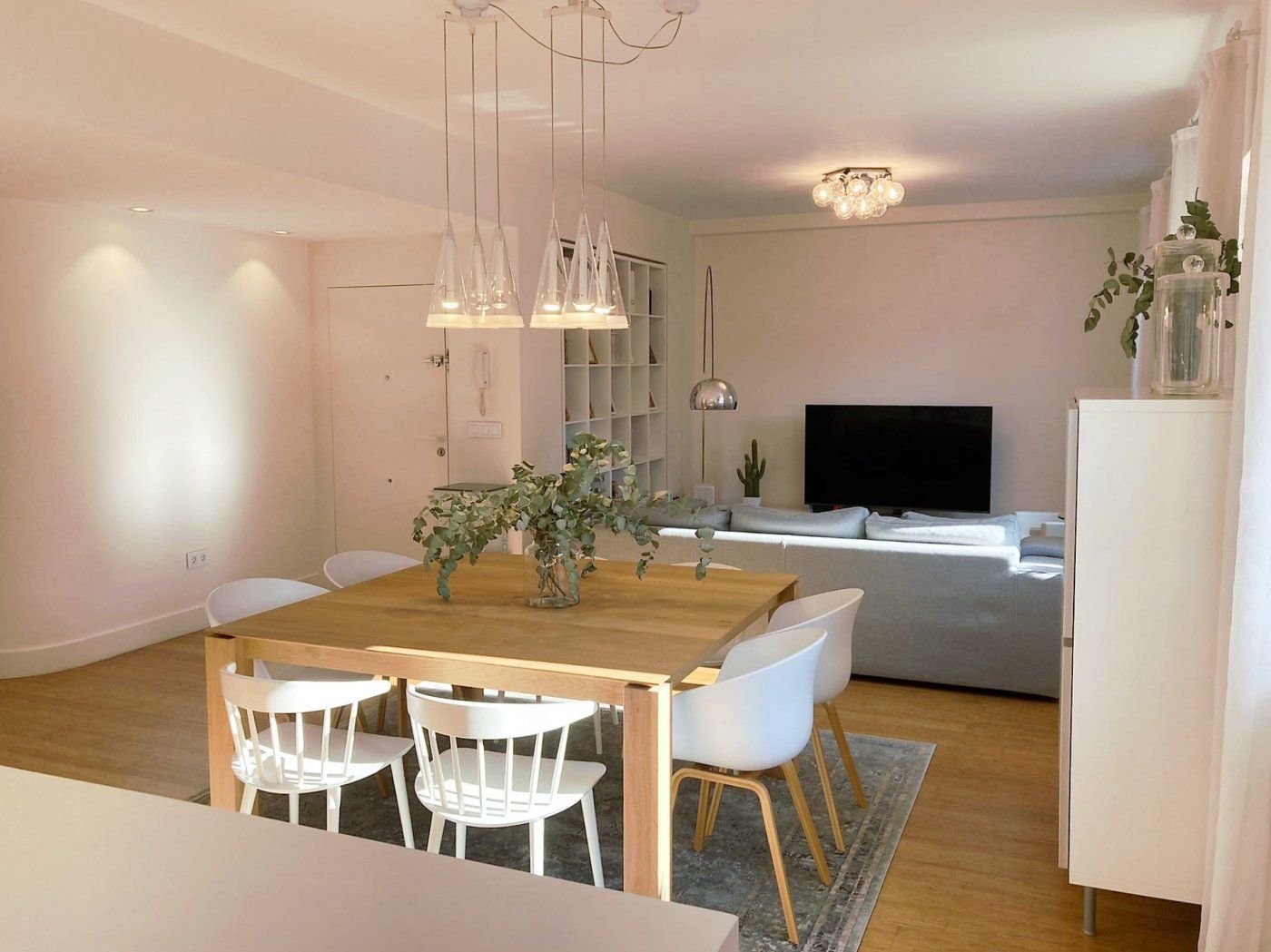 Dining room of Flat for sale in  Murcia Capital  with Air Conditioner, Heating and Parquet flooring