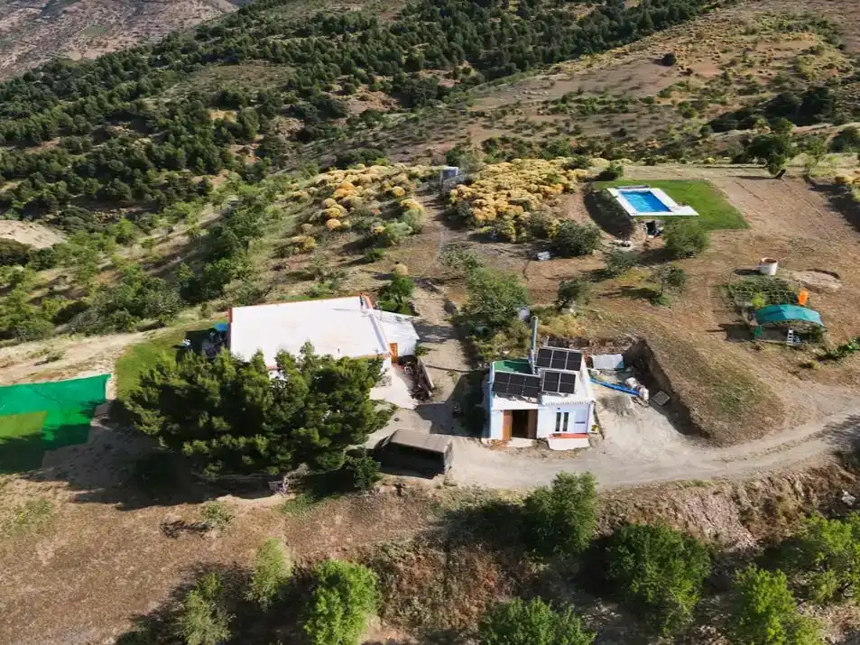 Vista exterior de Finca rústica en venda en Murtas amb Aire condicionat, Jardí privat i Traster