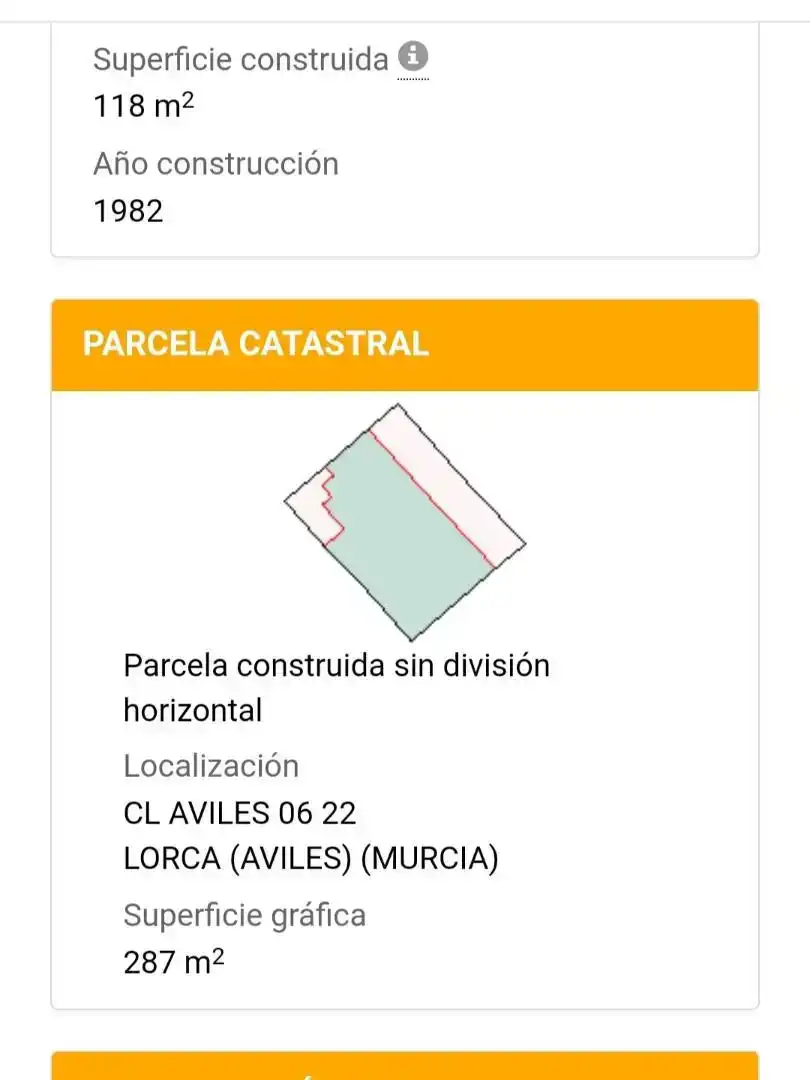 Exterior view of Land for sale in Lorca