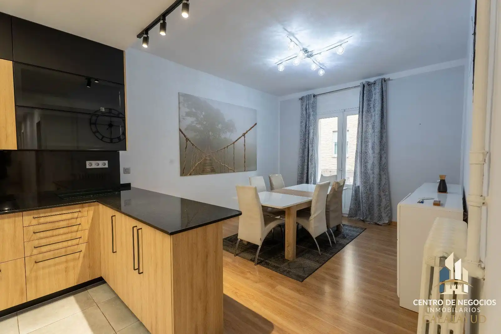 Cocina de Piso en venta en Calatayud con Calefacción, Parquet y Terraza