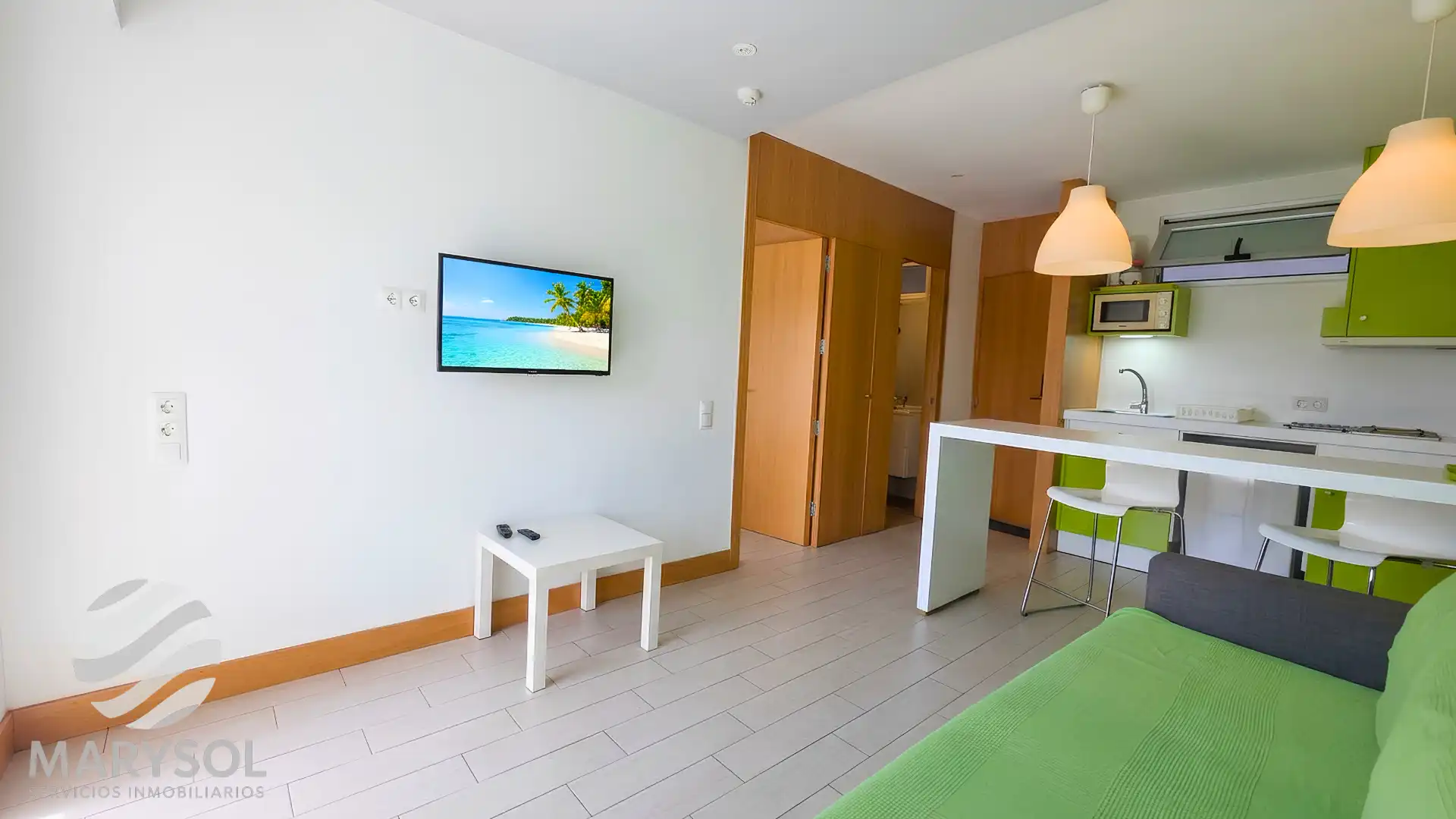 Sala de estar de Apartamento de alquiler en San Bartolomé de Tirajana con Terraza, Amueblado y Lavadora