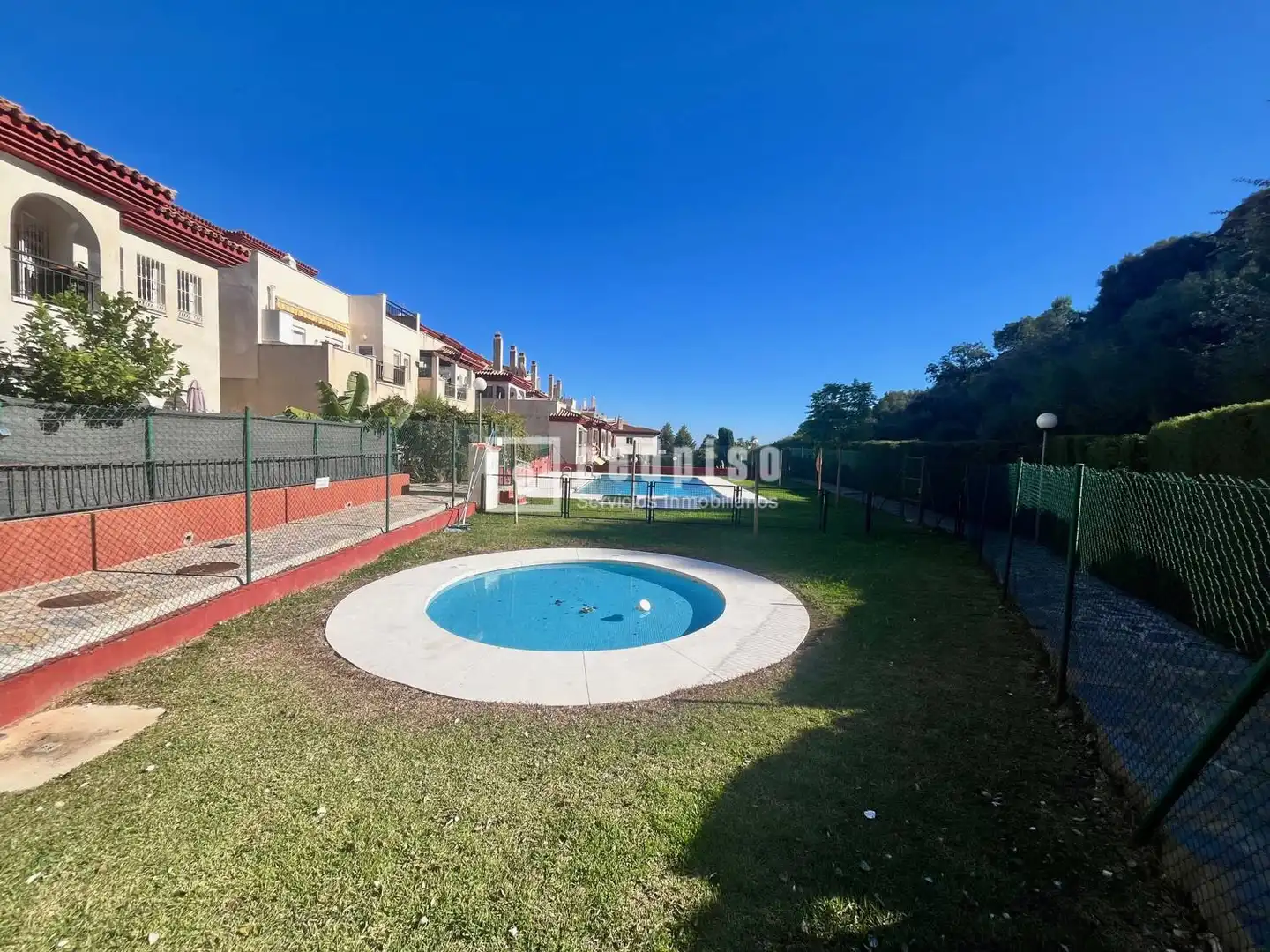 Garten von Dachboden zum Verkauf in Benalmádena mit Klimaanlage, Heizung und Privatgarten