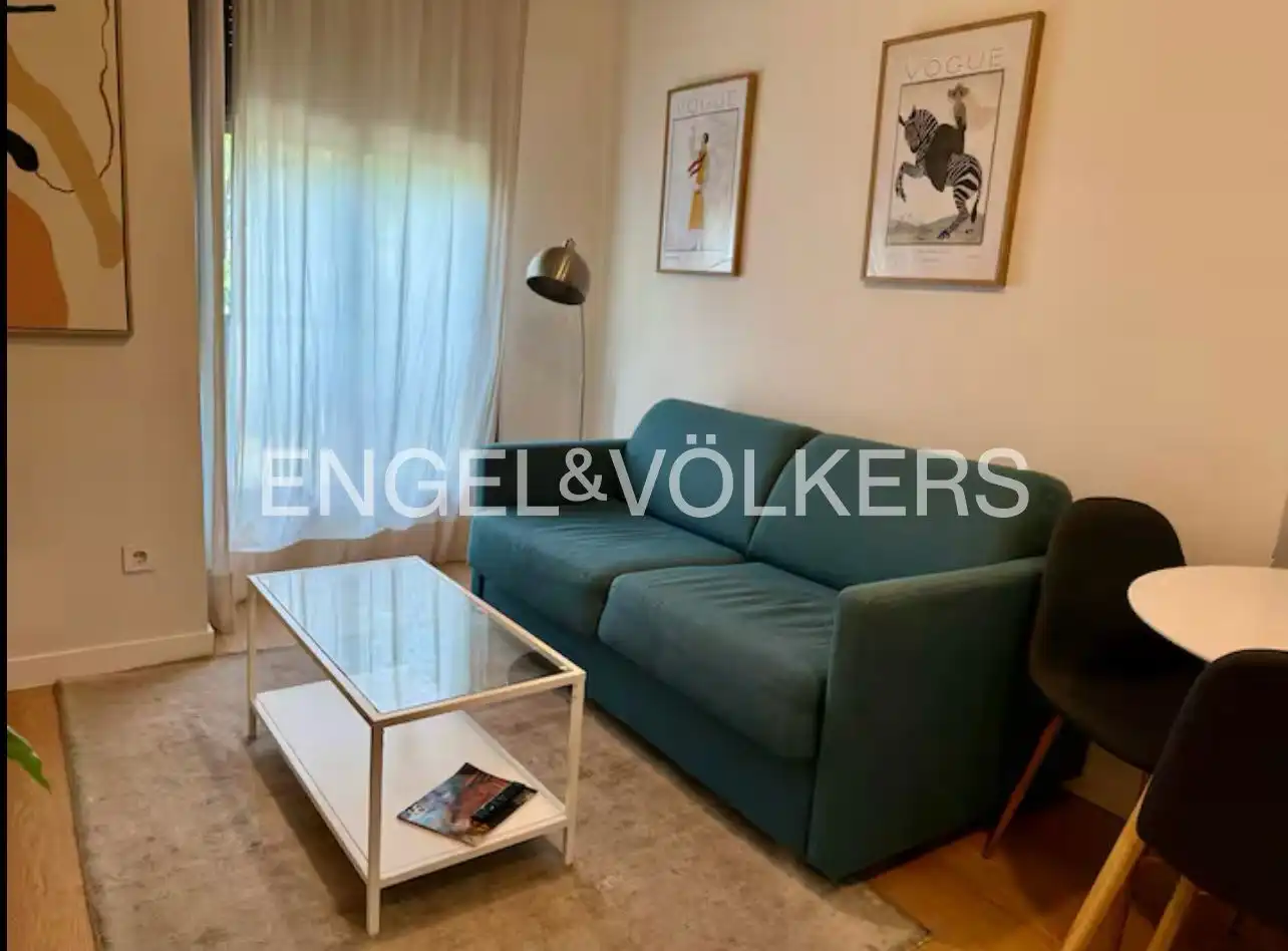 Sala d'estar de Pis en venda en Madrid amb Aire condicionat, Calefacció i Piscina