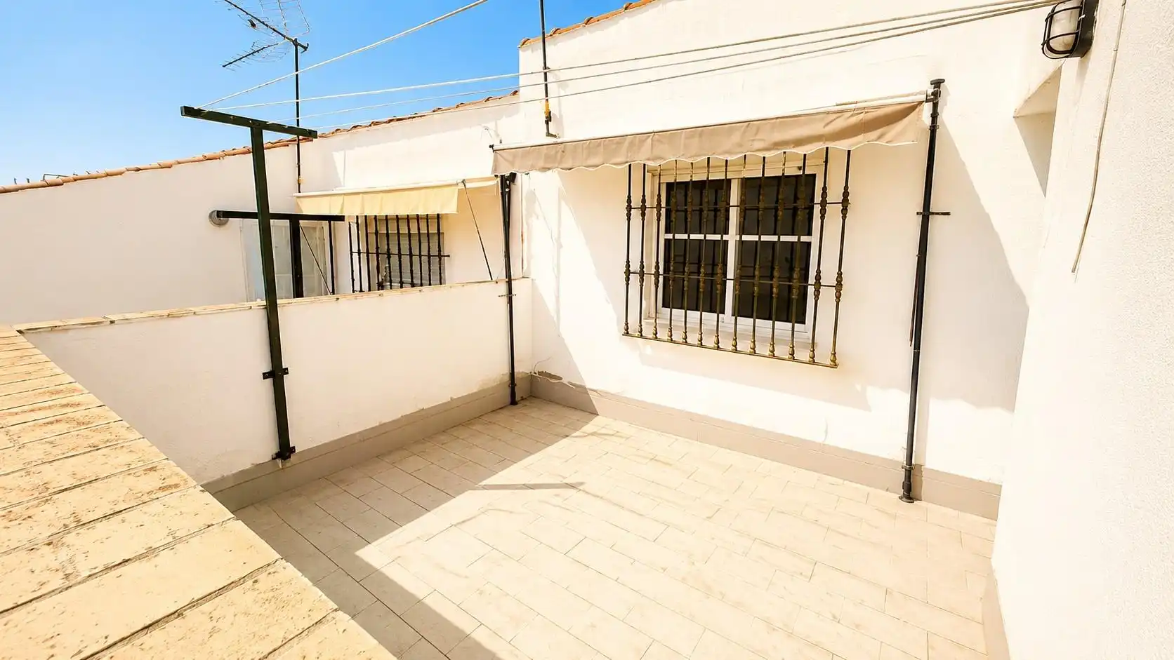 Terraza de Casa adosada en venta en Chiclana de la Frontera con Jardín privado, Terraza y Trastero