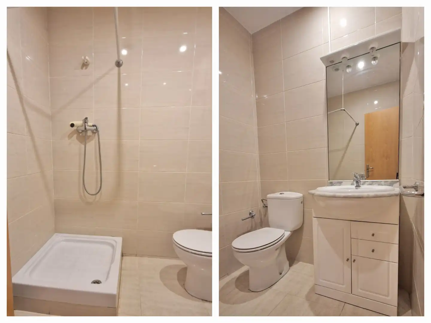 Bathroom of Flat for rent in Rosselló  with Air Conditioner, Heating and Parquet flooring