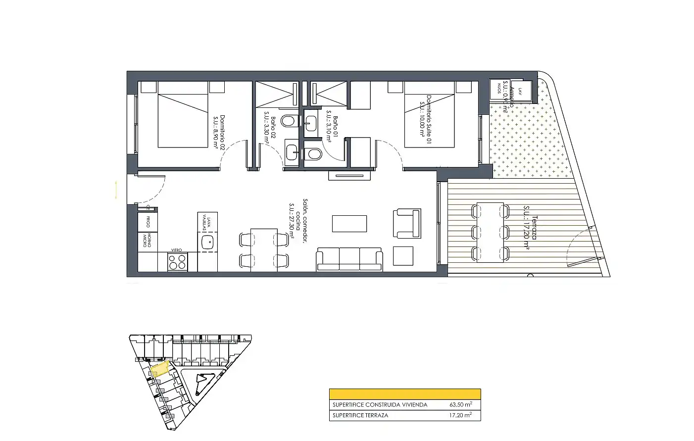 Apartment mit Terrasse zum Verkauf in San Fulgencio, imagen 13