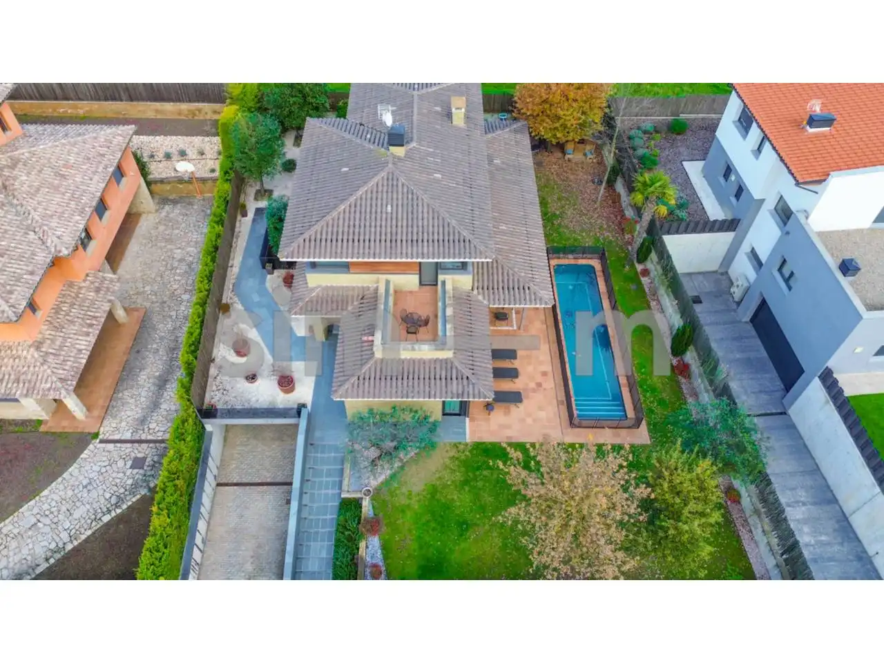 Vista exterior de Casa o chalet en venta en Sant Julià de Vilatorta con Aire acondicionado, Calefacción y Jardín privado