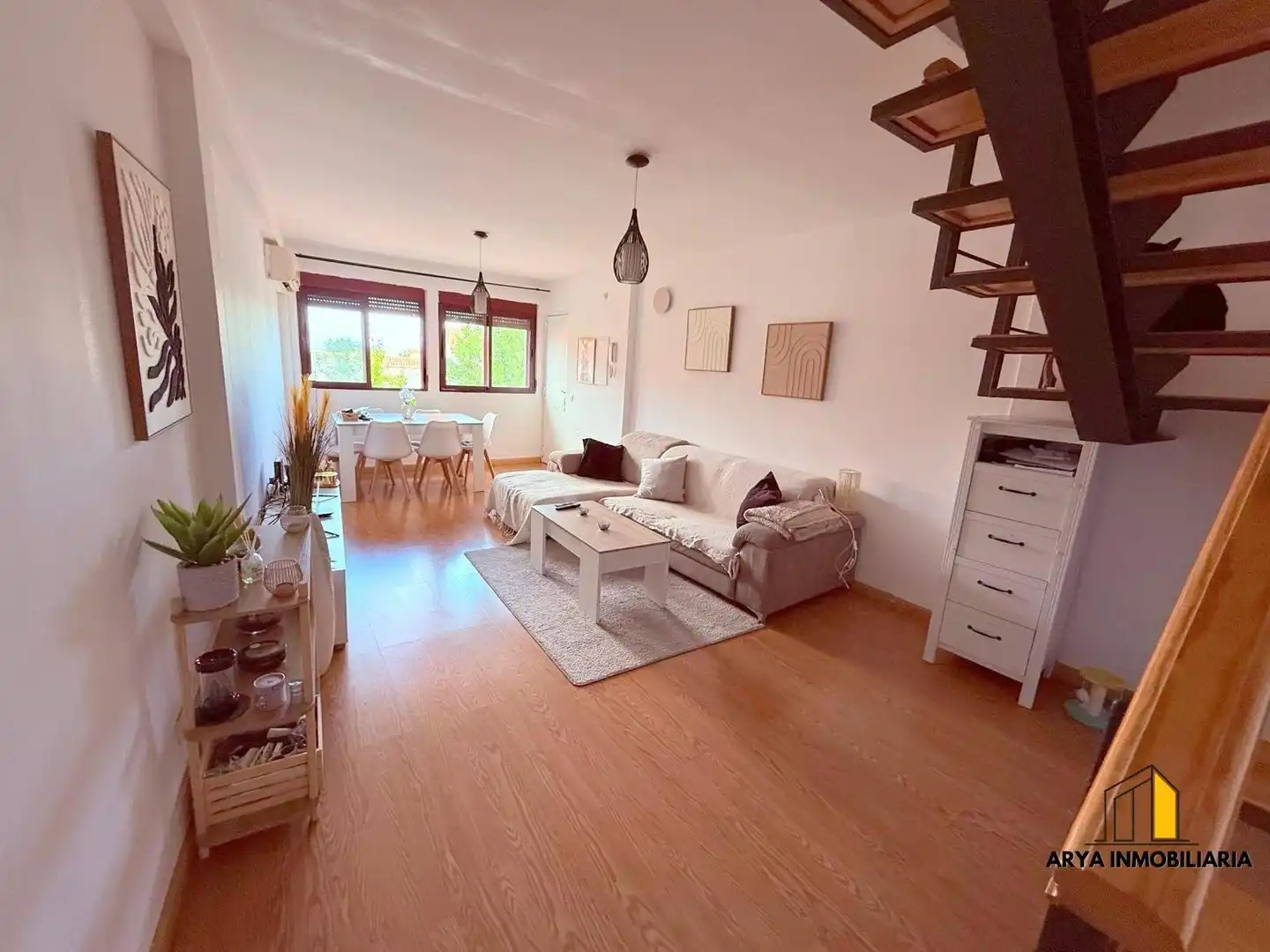 Living room of Duplexes for sale in Loeches  with Air Conditioner