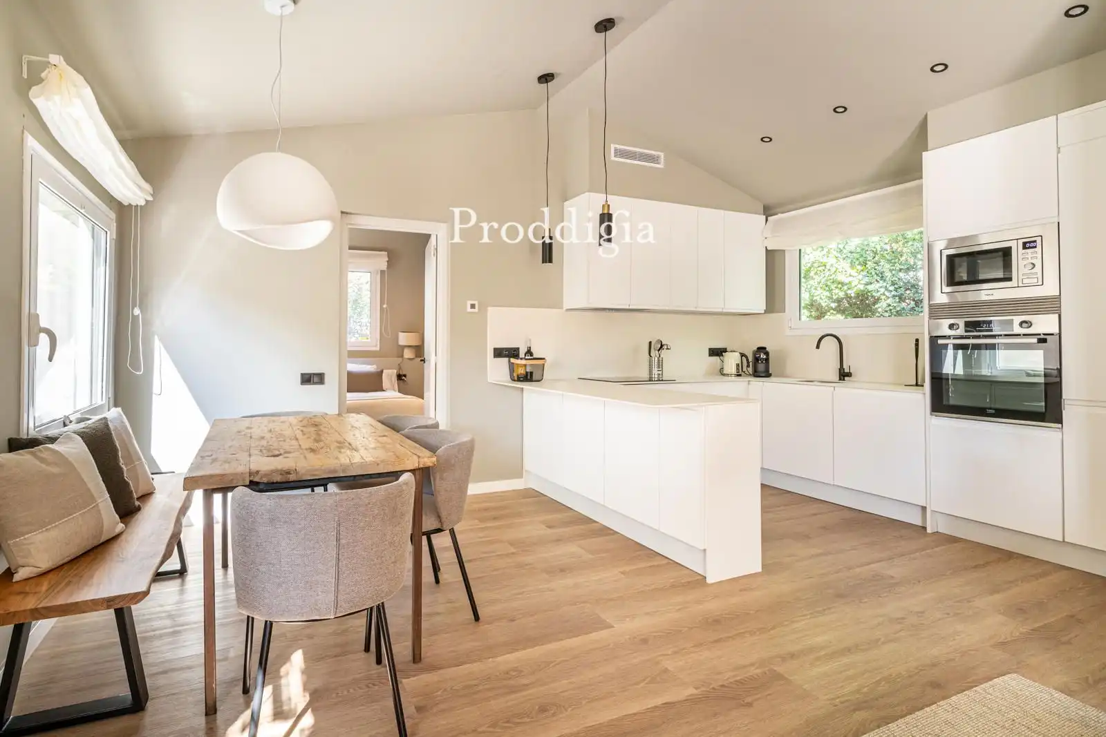 Cocina de Casa o chalet de alquiler en Sant Cugat del Vallès con Terraza, Piscina y Amueblado