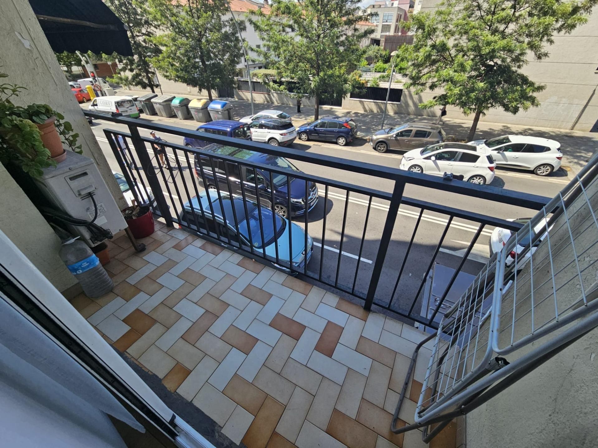 Balcony of Flat for sale in Mollet del Vallès  with Air Conditioner, Heating and Parquet flooring