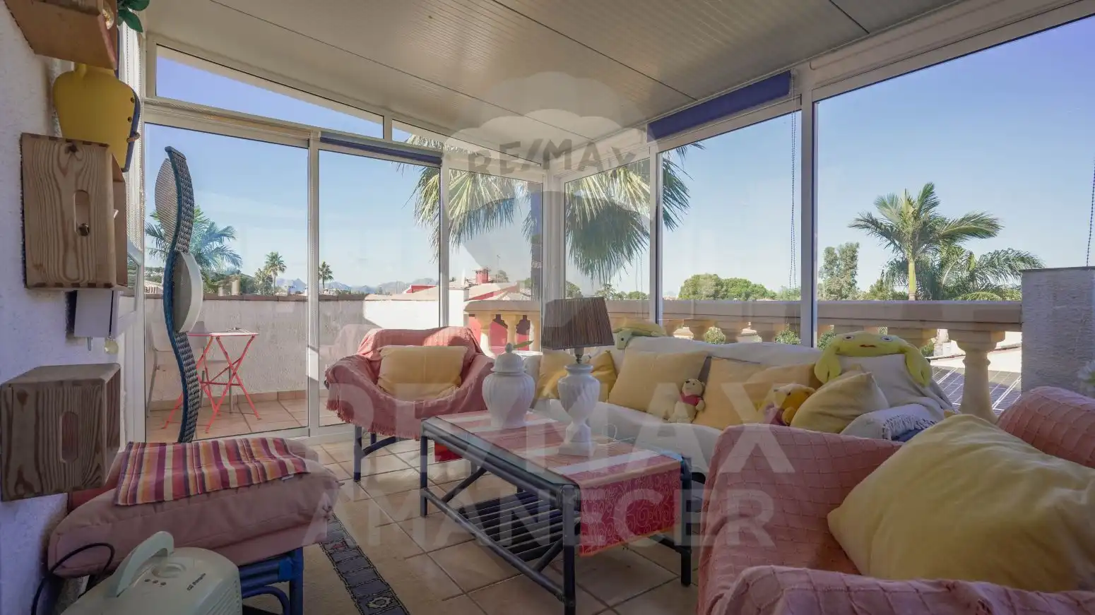 Terraza de Casa o chalet en venta en Dénia con Jardín privado, Terraza y Piscina