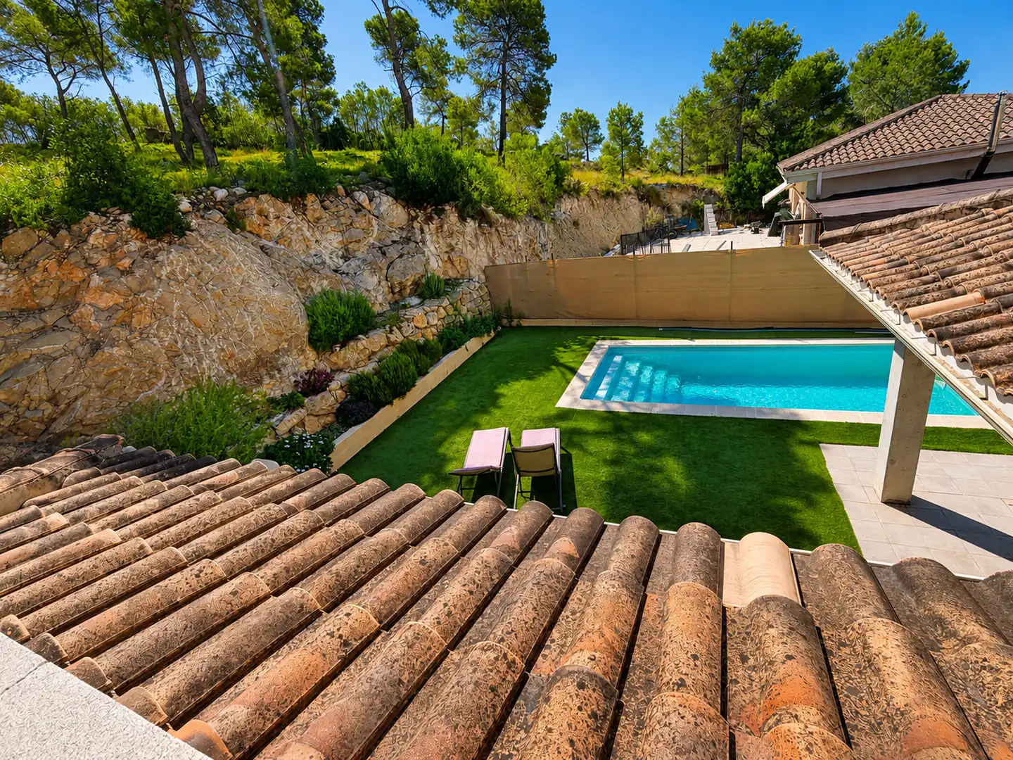 Piscina de Casa o chalet en venta en Olivella con Aire acondicionado, Calefacción y Jardín privado