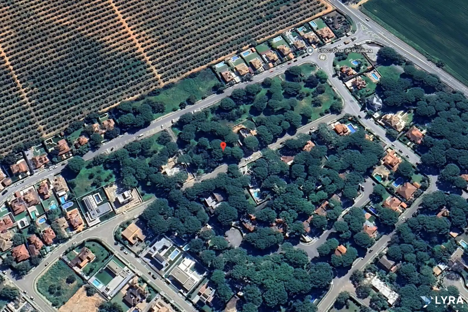 Vista exterior de Residencial en venda en Bollullos de la Mitación