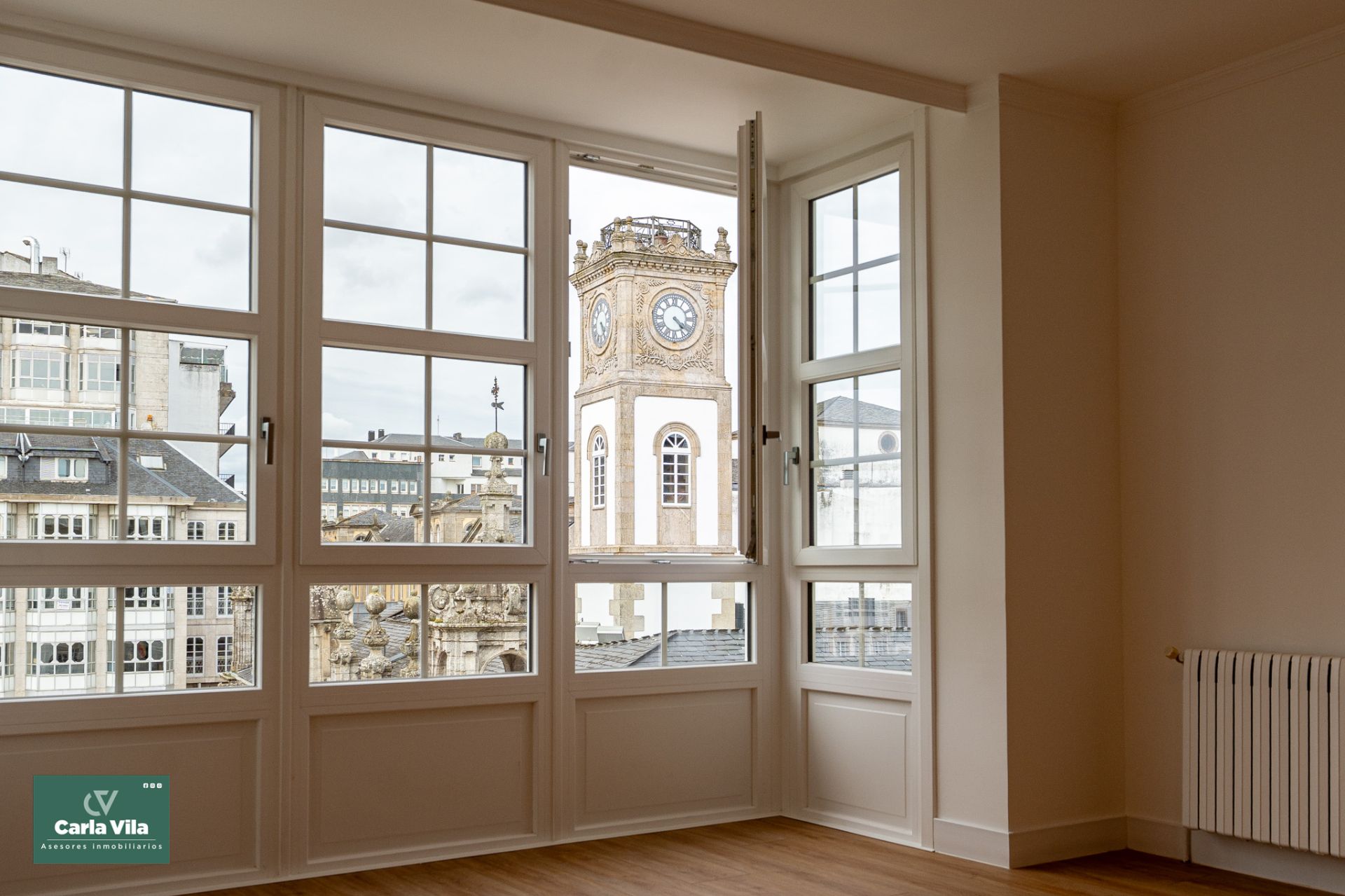 Bedroom of Flat for rent in Lugo Capital  with Heating, Parquet flooring and Oven