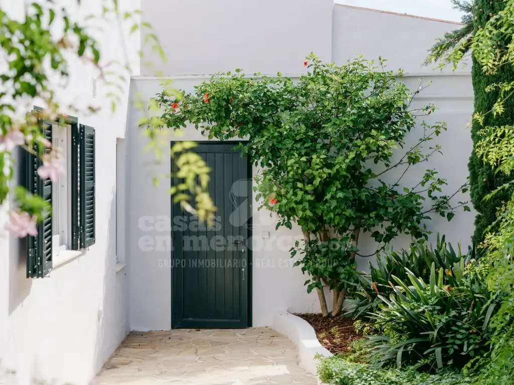 Jardín de Casa o chalet en venta en Es Castell con Aire acondicionado, Calefacción y Jardín privado