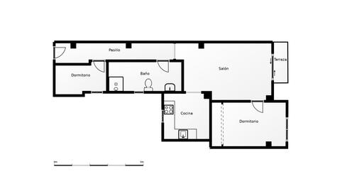 Foto 5 de Piso de alquiler en Plaza Xúquer, Valencia