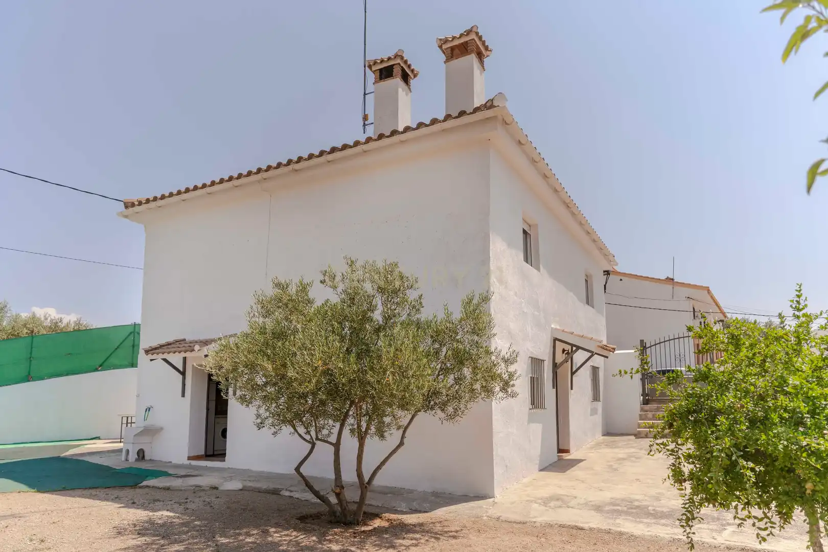 Vista exterior de Casa o chalet en venta en Colomera con Jardín privado, Trastero y Piscina