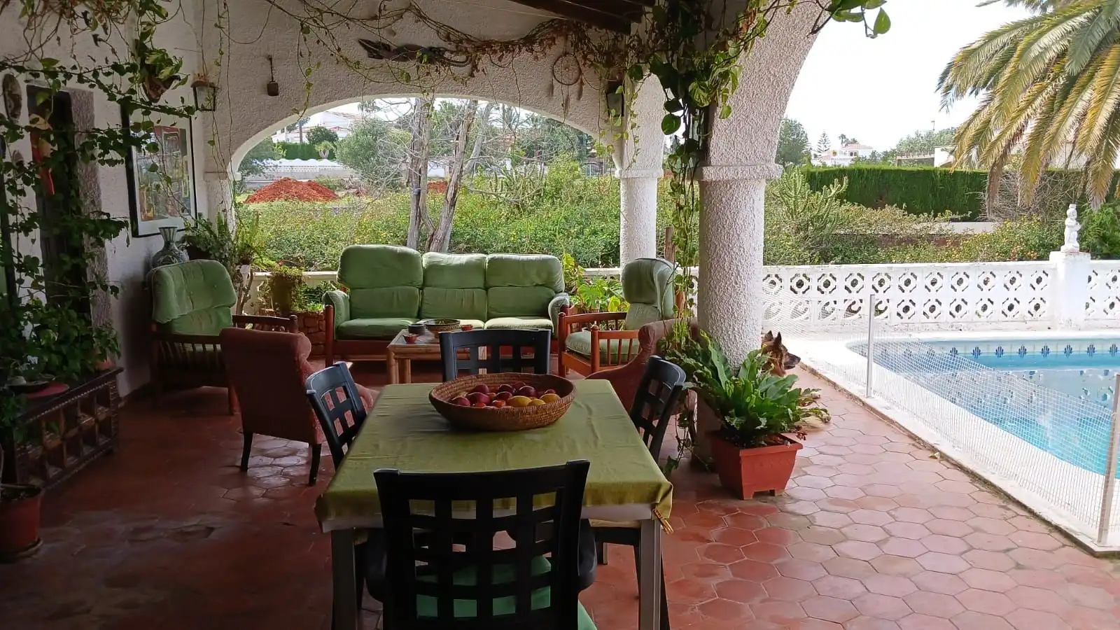 Terraza de Casa o chalet en venta en Dénia con Aire acondicionado, Calefacción y Jardín privado