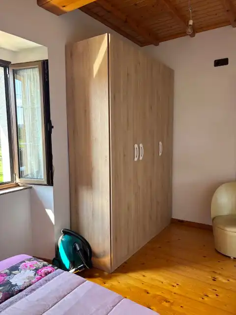 Dormitori de Casa o xalet de lloguer en Valdoviño amb Moblat, Forn i Rentadora