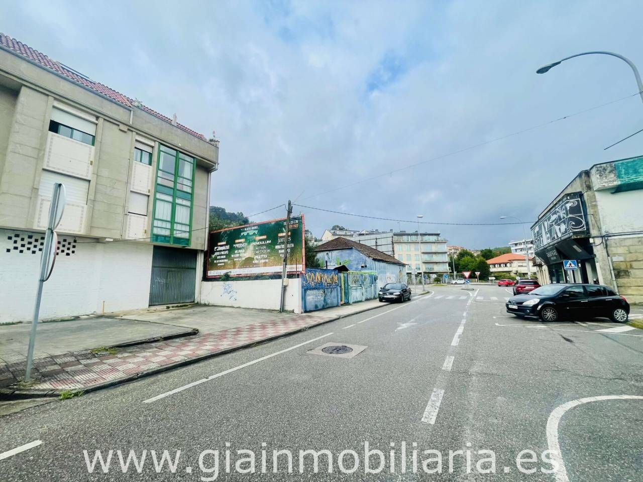 Vista exterior de Local en venda en Baiona