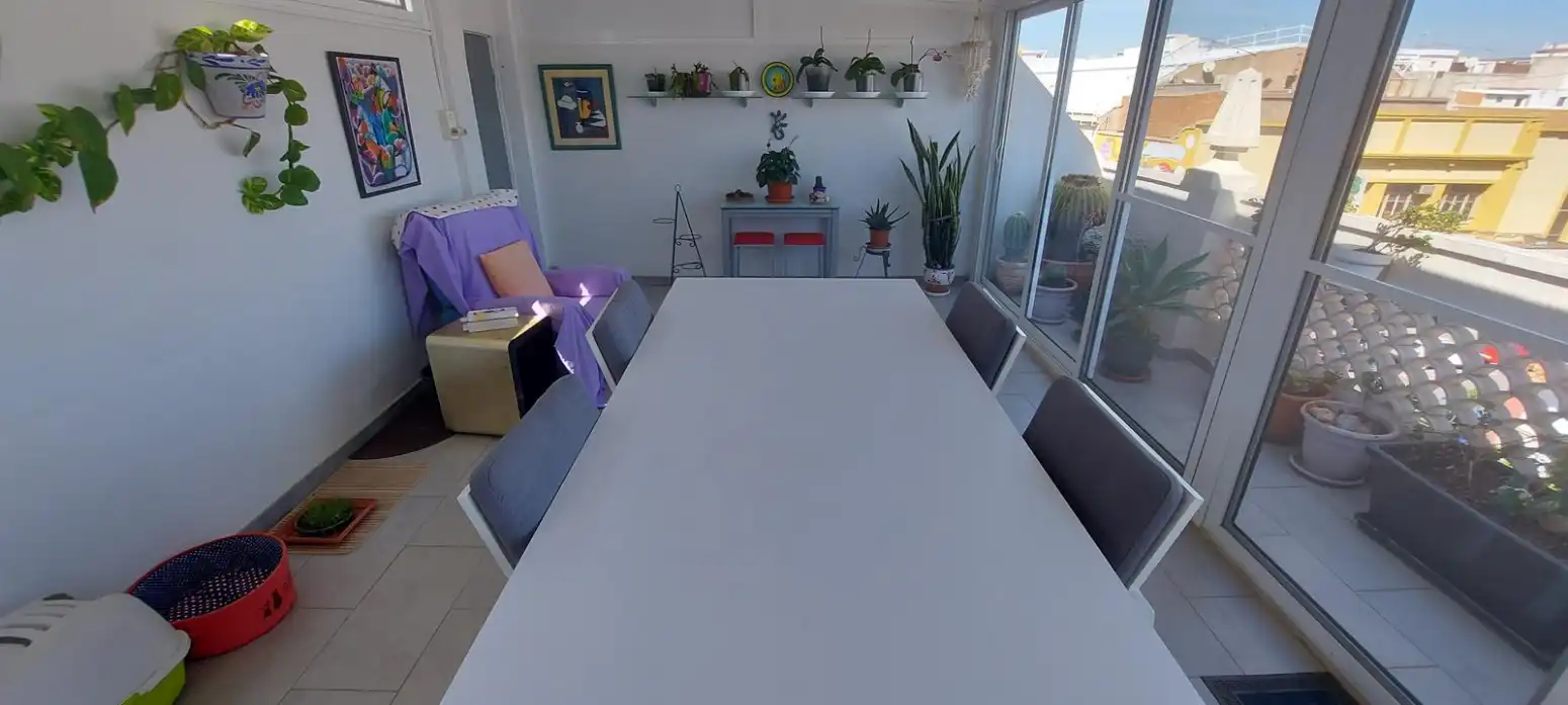 Menjador de Pis en venda en Sagunto / Sagunt amb Aire condicionat, Parquet i Terrassa