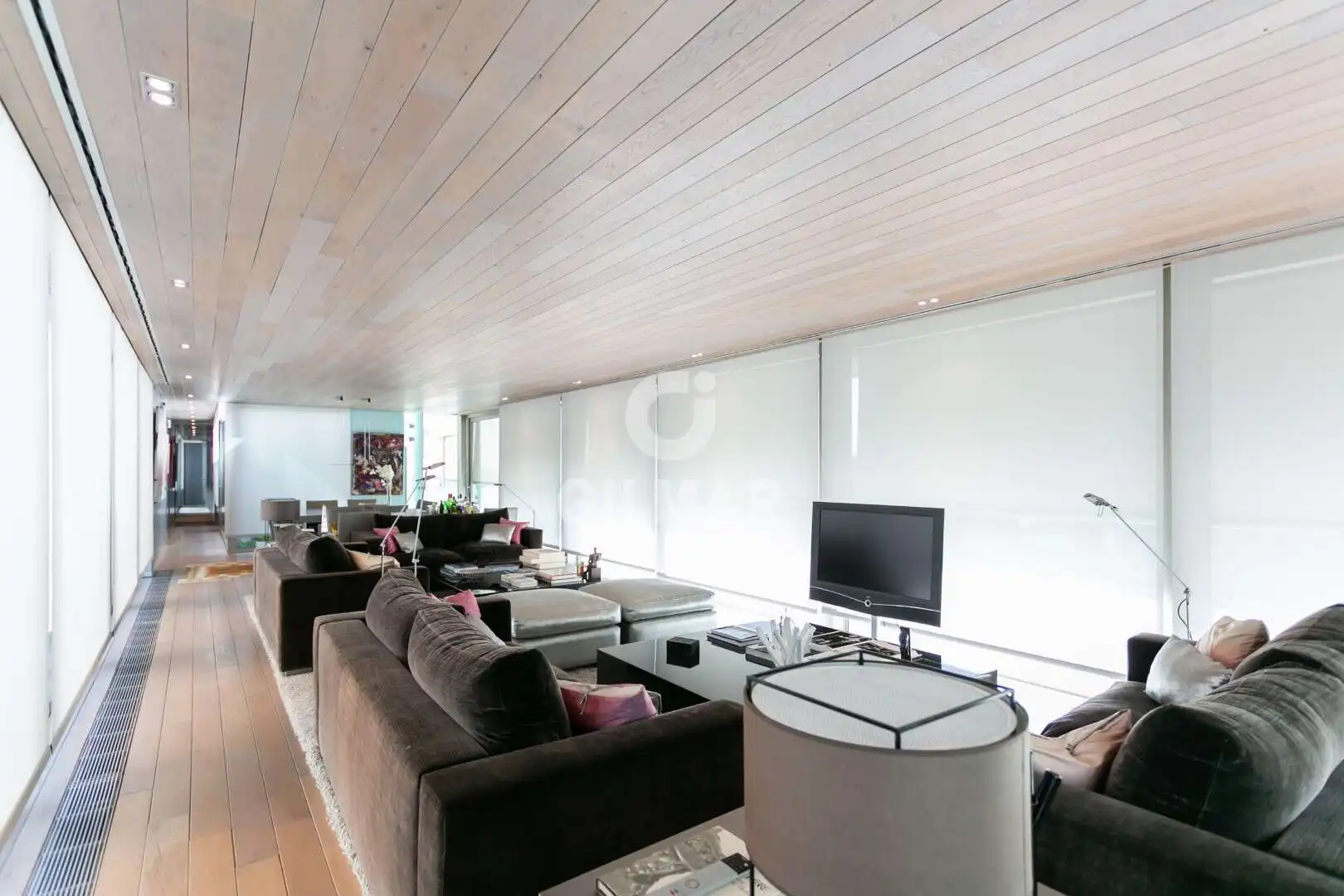 Sala de estar de Casa o chalet en venta en Cebreros con Piscina