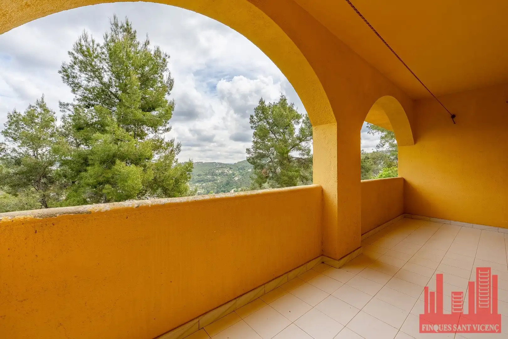 Terraza de Casa o chalet en venta en Vallirana con Aire acondicionado, Calefacción y Piscina