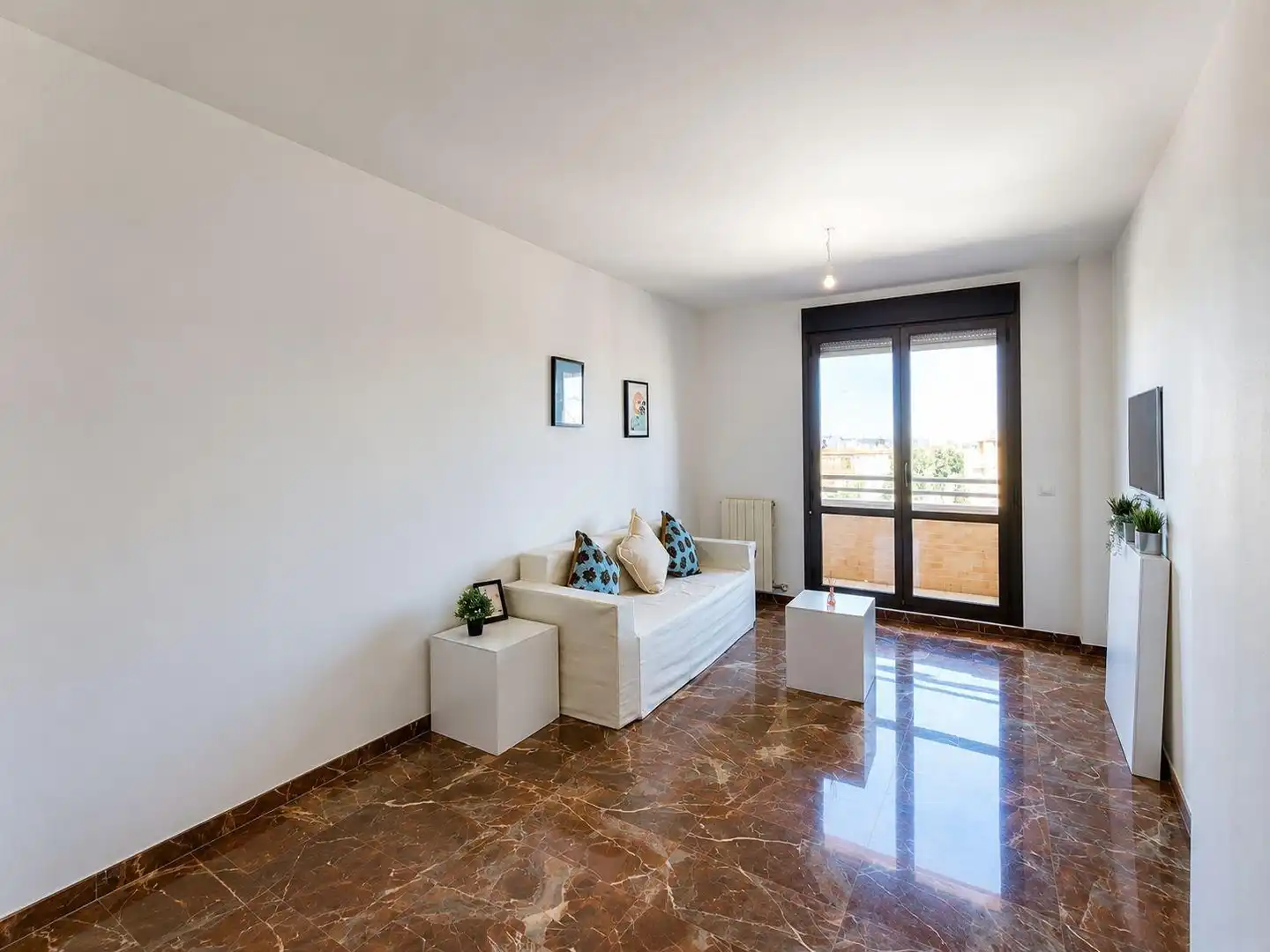 Sala de estar de Piso en venta en Zaragoza con Calefacción y Balcón
